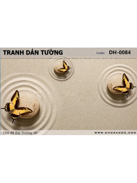 Tranh dán tường Đại Dương 3D DH-0084 Tranh dán tường Đại Dương 3D DH-0084