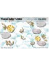 Tranh dán tường Đại Dương 3D DH-0099