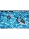 Tranh dán tường Đại Dương 3D DH-0102