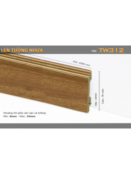 Len Tường nhựa TW312 Len Tường nhựa TW312