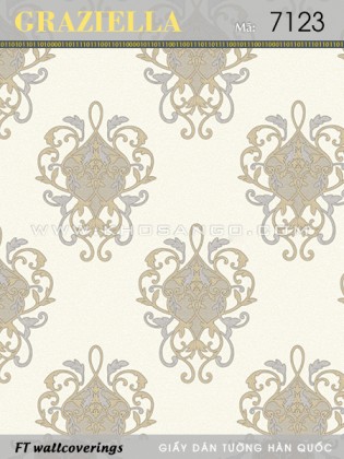 Giấy dán tường GRAZIELLA 7123 Giấy dán tường GRAZIELLA 7123