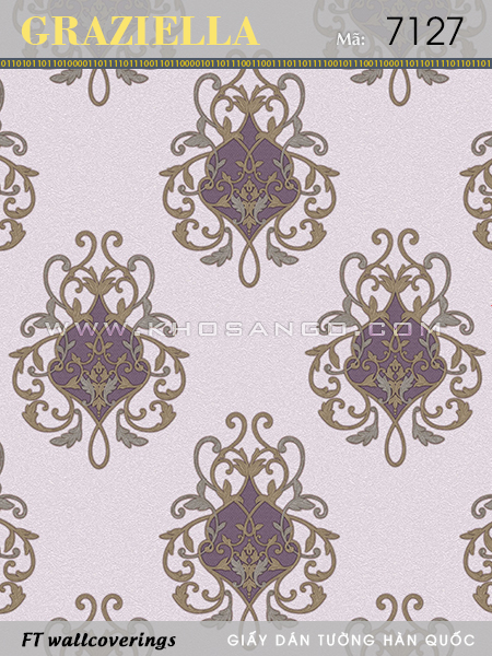 Giấy dán tường GRAZIELLA 7127 Giấy dán tường GRAZIELLA 7127