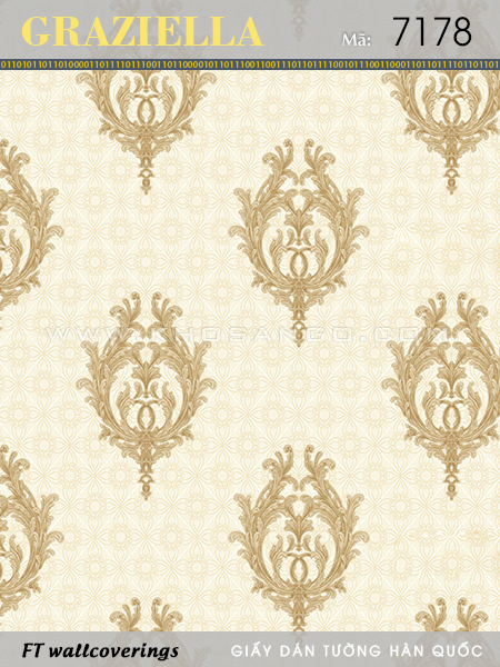 Giấy dán tường GRAZIELLA 7178 Giấy dán tường GRAZIELLA 7178