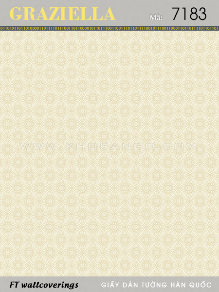 Giấy dán tường GRAZIELLA 7183 Giấy dán tường GRAZIELLA 7183