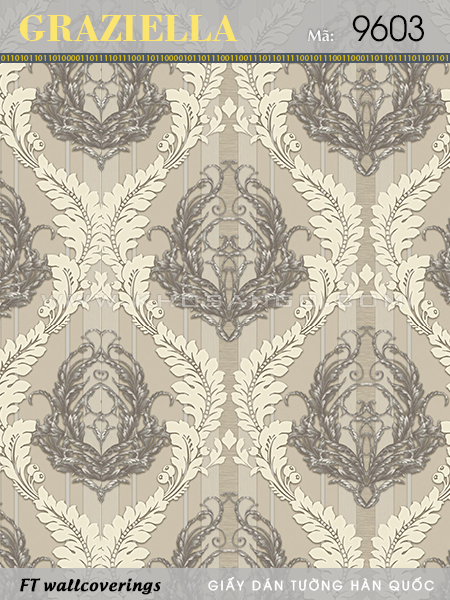 Giấy dán tường GRAZIELLA 9603 Giấy dán tường GRAZIELLA 9603