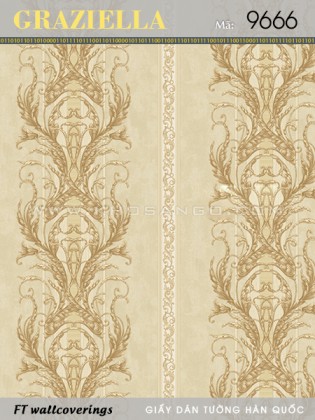 Giấy dán tường GRAZIELLA 9666 Giấy dán tường GRAZIELLA 9666