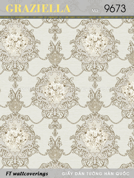 Giấy dán tường GRAZIELLA 9673 Giấy dán tường GRAZIELLA 9673