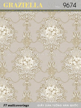 Giấy dán tường GRAZIELLA 9674 Giấy dán tường GRAZIELLA 9674