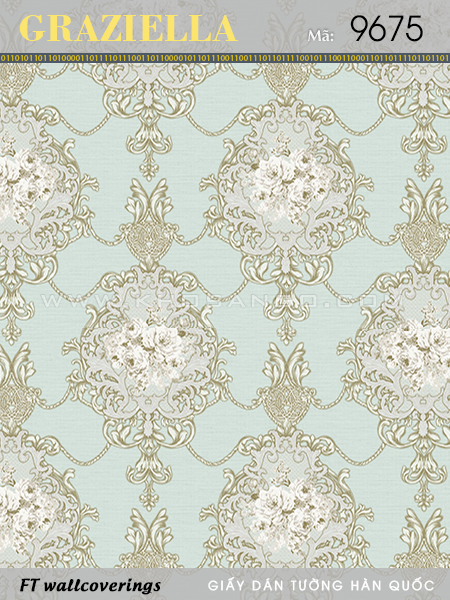 Giấy dán tường GRAZIELLA 9675 Giấy dán tường GRAZIELLA 9675