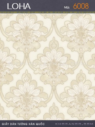 Giấy Dán Tường LOHA 6008 Giấy Dán Tường LOHA 6008