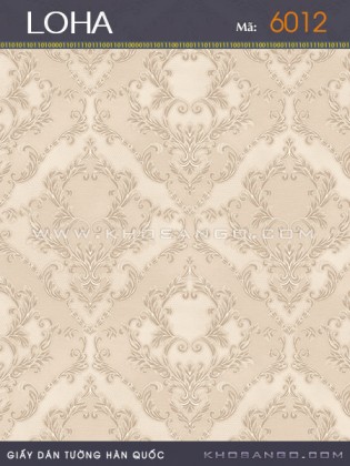 Giấy Dán Tường LOHA 6012 Giấy Dán Tường LOHA 6012
