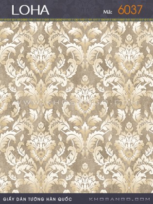 Giấy Dán Tường LOHA 6037 Giấy Dán Tường LOHA 6037