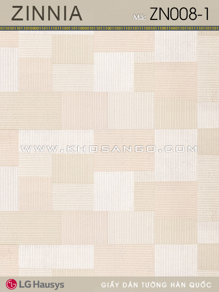 Giấy dán tường ZINNIA ZN008-1