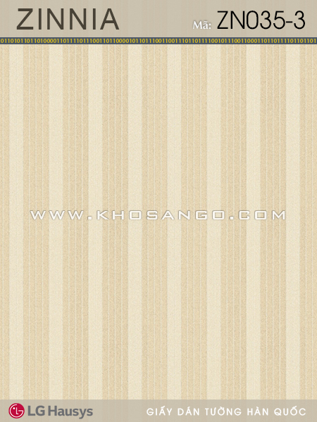 Giấy dán tường ZINNIA ZN035-3 Giấy dán tường ZINNIA ZN035-3