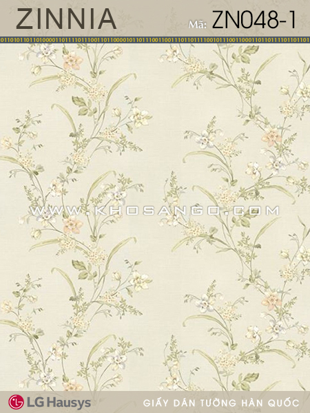 Giấy dán tường ZINNIA ZN048-1 Giấy dán tường ZINNIA ZN048-1