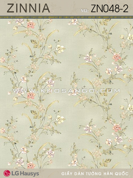 Giấy dán tường ZINNIA ZN048-2 Giấy dán tường ZINNIA ZN048-2