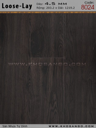Sàn nhựa Loose-Lay 8024 Sàn nhựa Loose-Lay 8024