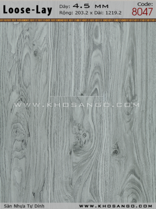 Sàn nhựa Loose-Lay 8047 Sàn nhựa Loose-Lay 8047