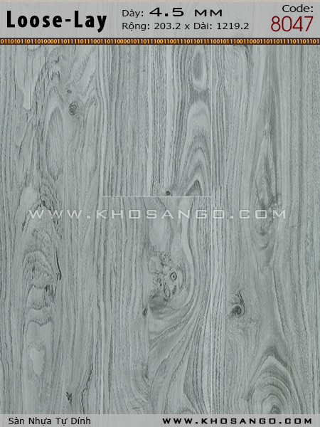 Sàn nhựa Loose-Lay 8047 Sàn nhựa Loose-Lay 8047