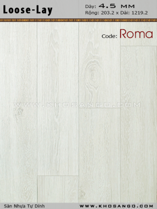 Sàn nhựa Loose-Lay Roma Sàn nhựa Loose-Lay Roma