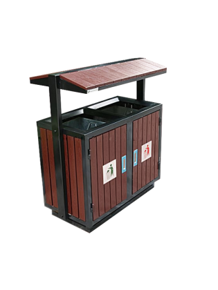 Thùng rác ngoài trời TRD02-DG Thùng rác ngoài trời TRD02-DG