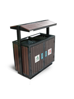 Thùng rác ngoài trời TRD02-GI Thùng rác ngoài trời TRD02-GI