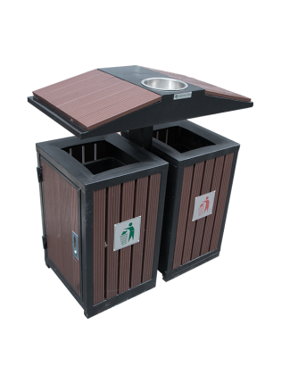 Thùng rác ngoài trời TRD01-GI Thùng rác ngoài trời TRD01-GI