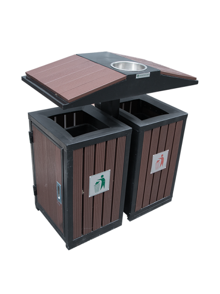 Thùng rác ngoài trời TRD01-GI Thùng rác ngoài trời TRD01-GI