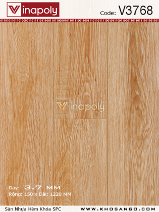 Sàn nhựa Vinapoly SPC V3768 Sàn nhựa Vinapoly SPC V3768