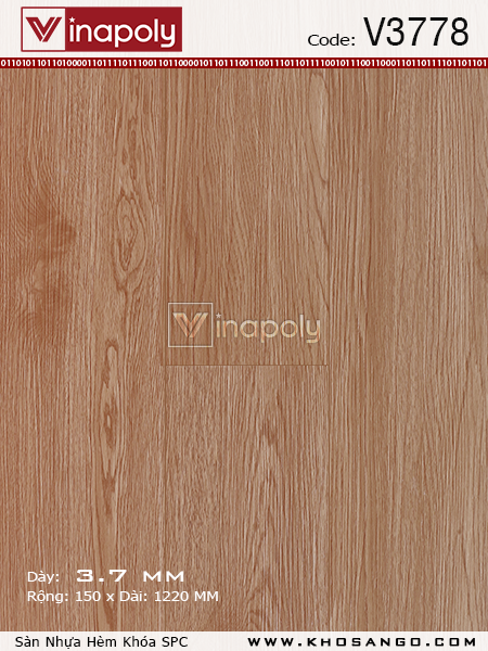 Sàn nhựa Vinapoly SPC V3778