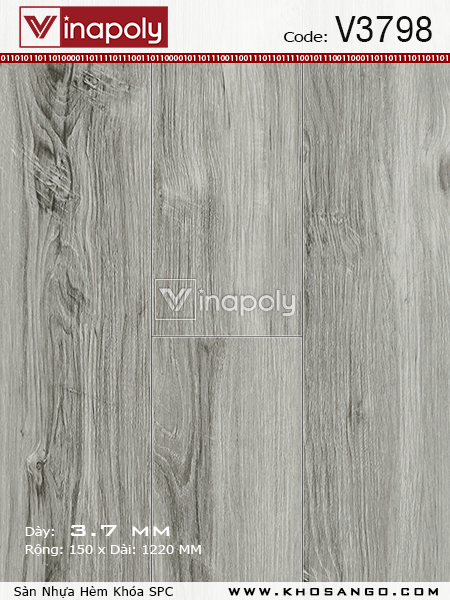 Sàn nhựa Vinapoly SPC V3798