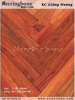 Sàn gỗ Hương Xương Cá 60x420 Sàn gỗ Hương Xương Cá 60x420