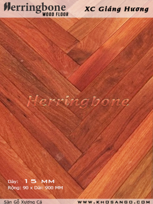 Sàn gỗ Hương Xương Cá 60x420