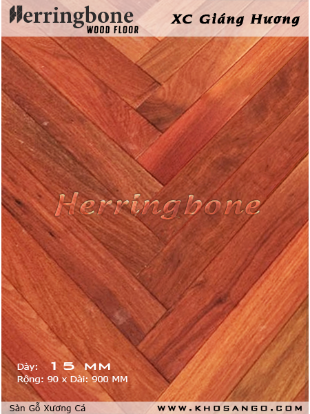 Sàn gỗ Hương Xương Cá 60x420 Sàn gỗ Hương Xương Cá 60x420