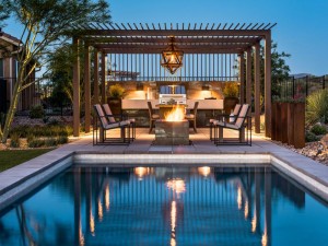 Báo giá giàn hoa gỗ ngoài trời + Thi công giàn hoa gỗ nhựa Awood