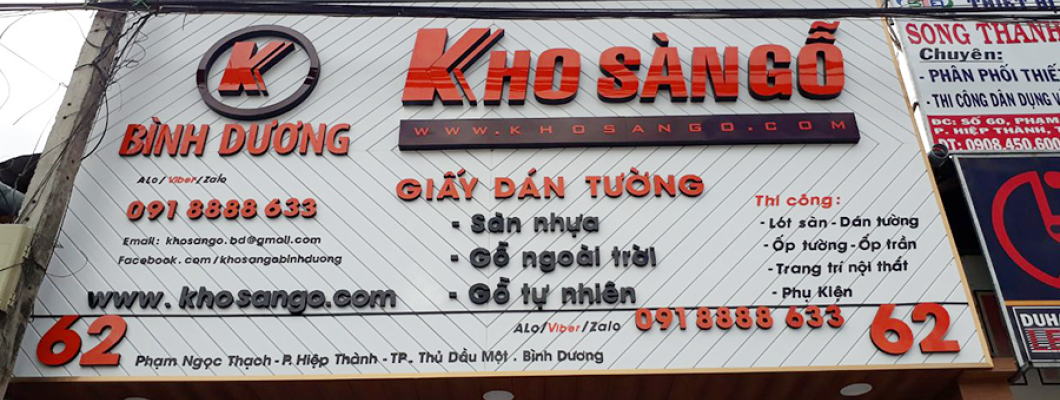 Khai trương Kho Sàn Gỗ Bình Dương