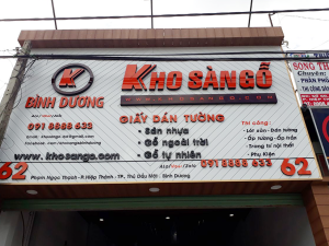 Khai trương Kho Sàn Gỗ Bình Dương