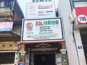 Khai trương Kho sàn gỗ Long Biên