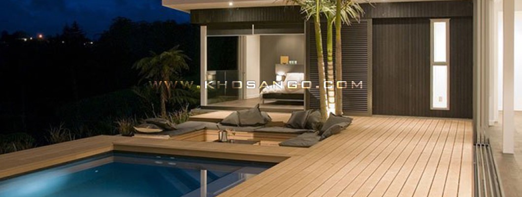 Sàn gỗ ngoài trời cho hồ bơi Sàn gỗ ngoài trời cho hồ bơi