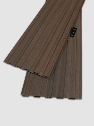 Tấm ốp trần và ốp tường 3K WPC W155x7 - Cafe