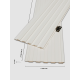 Tấm ốp trần và ốp tường 3K WPC W155x7 - White Tấm ốp trần và ốp tường 3K WPC W155x7 - White