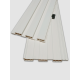 Tấm ốp trần và ốp tường 3K WPC 195x14 - White