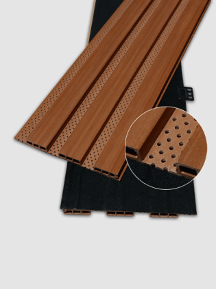 Tấm ốp trần và ốp tường 3K WPC 195x14 - Wood - AS