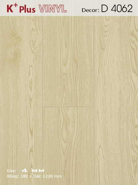 Sàn nhựa K+ D4062 Sàn nhựa K+ D4062