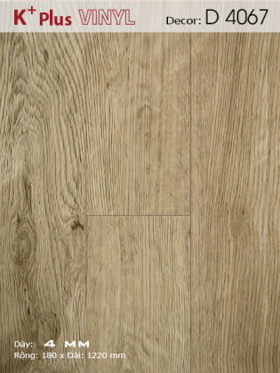 Sàn nhựa K+ D4067 Sàn nhựa K+ D4067