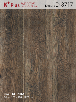 Sàn Nhựa K+ D8717 Sàn Nhựa K+ D8717