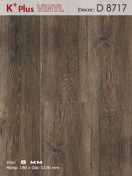 Sàn Nhựa K+ D8717 Sàn Nhựa K+ D8717