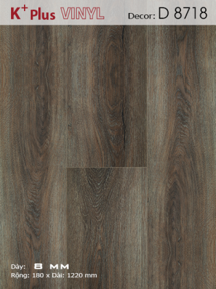 Sàn Nhựa K+ D8718 Sàn Nhựa K+ D8718