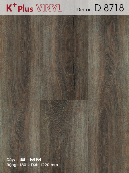 Sàn Nhựa K+ D8718 Sàn Nhựa K+ D8718