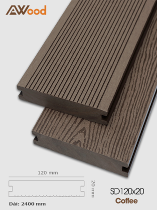 Sàn gỗ AWood SD120x20 Coffee Sàn gỗ AWood SD120x20 Coffee